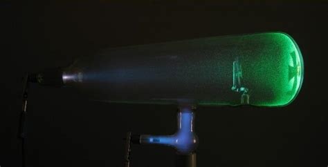 The study of cathode rays (i.e. electronic discharge through gases ...