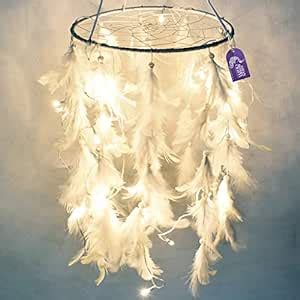 Asian Hobby Crafts Dream Catcher Wall Hanging with LED Lights : Length ...