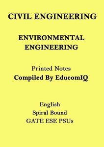 Environmental Civil Engineering Printed Notes For GATE ESE PSUs: Buy ...
