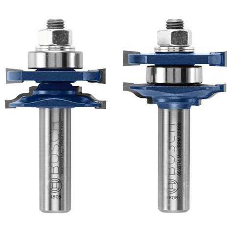 Bosch 1-5/8-in Carbide-tipped Stile and Rail Router Bit 85625MC at ...