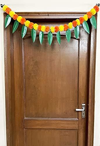 Buy S2S® Artificial Mango Leaves Toran for Main Door,Hanging Toran for ...