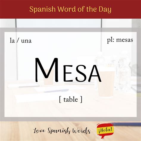 Mesa Spanish