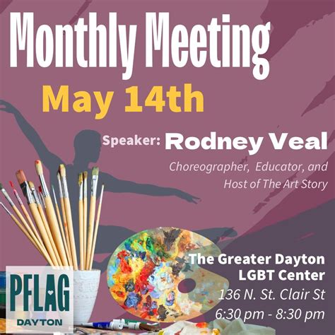 May Monthly Meeting, Greater Dayton LGBT Center, 14 May 2024 | AllEvents.in