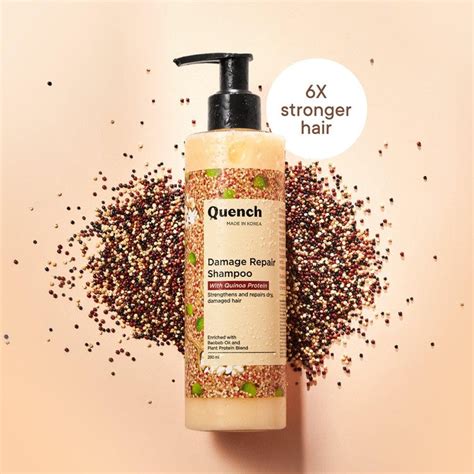 Damage Repair Shampoo with Quinoa Protein – Quench Botanics