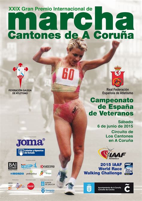 Gran Premio Cantones de A Coruña de Marcha Atlética, 2015