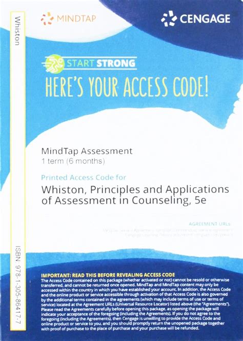 Buy MindTap Counseling, 1 term (6 months) Printed Access Card for ...