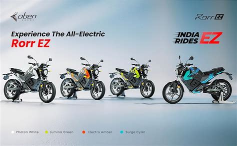 OBEN ELECTRIC Rorr EZ 4.4kWh Electric Motorcycle by Oben Electric ...
