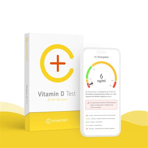 Vitamin D Test – Vitamin-D-Spiegel messen | cerascreen