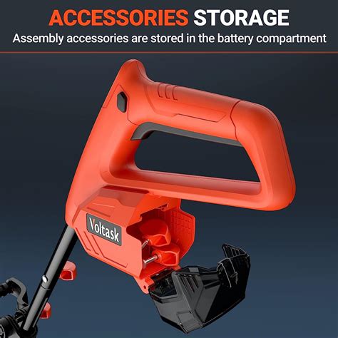 Buy VOLTASK Cordless Snow Shovel, 20V | 12-Inch | 4-Ah Cordless Snow ...