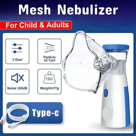 BreatheEasy™ Portable Mesh Nebulizer for Kids & Adults – Tradeloop