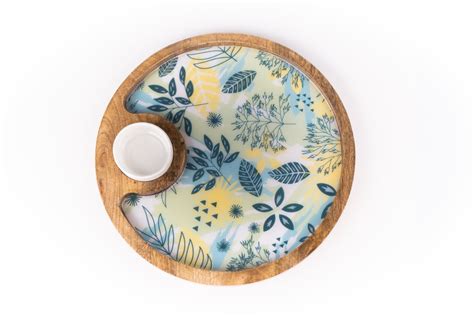 Chip and Dip Round Platter – The Pitara Project
