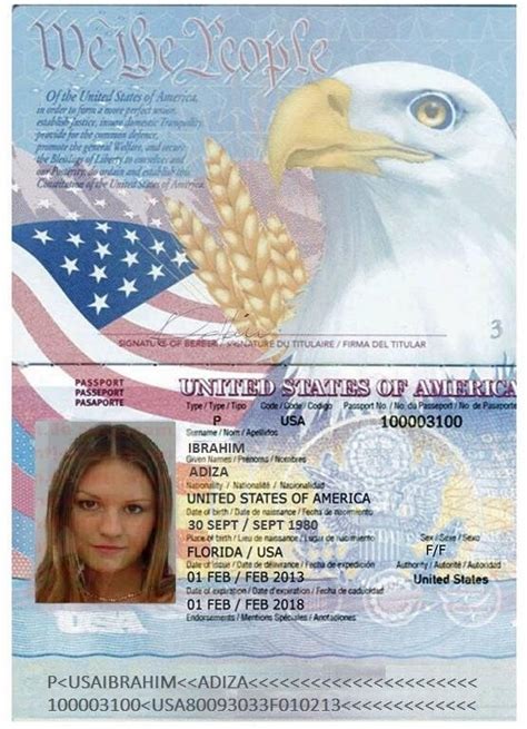 请懂行专家看看这个美国护照是真的吗_百度知道