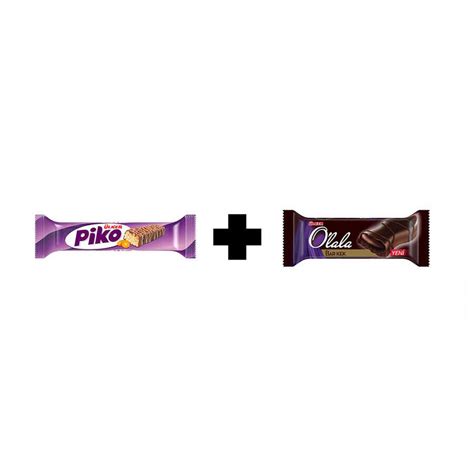 Piko Milky Chocolate , 6 pack - Olala Cake Bar , 6 pack Bundle ...