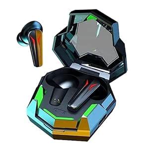 KARIMOTECH Q31 TWS Earbuds, Gaming Earbuds with RGB LED Gaming Design ...