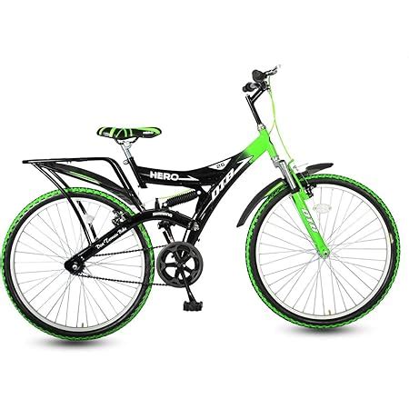 Buy Hero Ranger DTB Steel Single Speed Mountain Bike, Adult 26T (Black ...