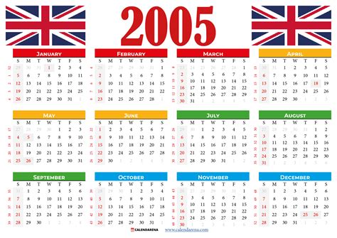 2025 Calendar Uk With Bank Holidays Printable