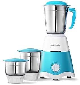 Buy Longway Super Dlx Mixer Grinder | Up to 700 Watt Powerful Motor | 3 ...