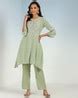 Buy Green Kurta Suit Sets for Women by LAKSHITA Online | Ajio.com