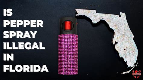 Is Pepper Spray Illegal in Florida? Know the Law - FIGHTSENSE