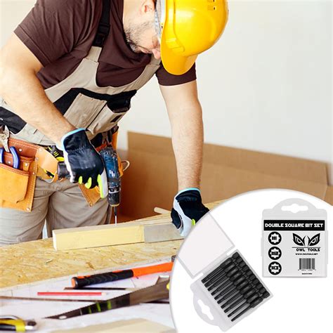 Snapklik.com : Double Square 8 Point Star Bit Set