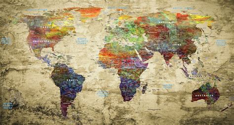 World Map Wall Art Next at Diane Vanpelt blog