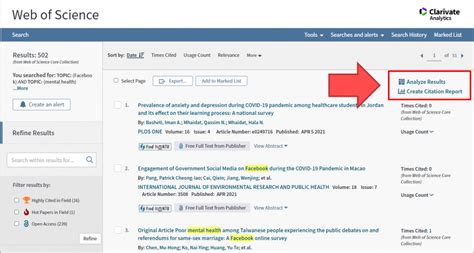 Image result for Web of Science Core Collection