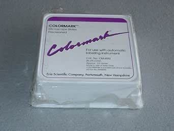 Colormark slides for labeling instruments (White) (144 per pack ...