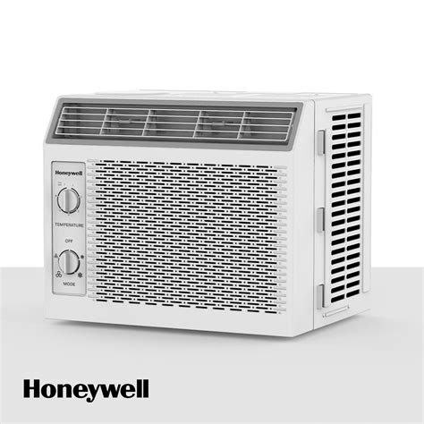 Honeywell 5,000 BTU Window Air Conditioner, Adjustable Thermostat, 7 ...