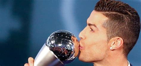 Cristiano Ronaldo Wins FIFA Player Of The Year Award In Zurich