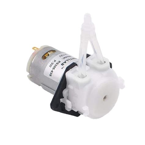 12V DC Peristaltic Dosing Pump for Aquarium Lab Analytical | 1mm ID x ...