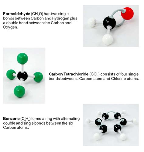 Image result for C3H6O2 Model Kit