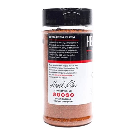 Heath Riles Cherry Bbq Rub - Springhill Outfitters