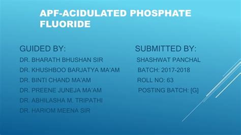 Image result for Fluoro APF