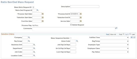 Setting Up Retroactive Benefits and Deductions