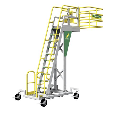 C Series Mobile Work Platform Ladder – Spacepac Industries