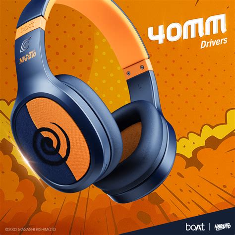 boAt Rockerz 460 | Naruto Series – Wireless Headphones with 30H ...