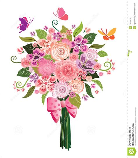 Bunch of flowers clipart - Clipground