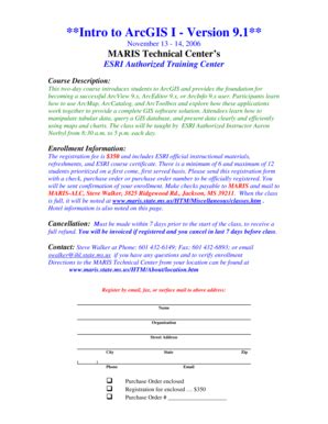Fillable Online ArcGIS I 11-13-2006.pdf Fax Email Print - pdfFiller