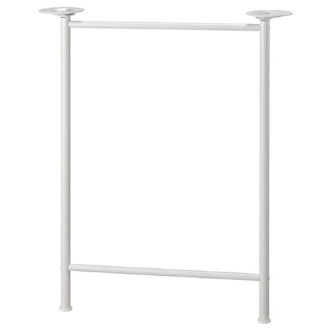 LAGKAPTEN / SPÄND desk, white, 140x60 cm (551/8x235/8") - IKEA
