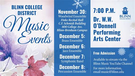 Blinn College District on Twitter: "Mark your calendar as #Blinn's ...