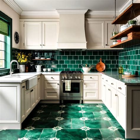 30 Emerald Green Kitchen Ideas for A Luxe and Cozy Vibe