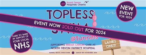 Topless Swim 2024, Tunnels Beaches, Barnstaple, 3 November 2024 | AllEvents