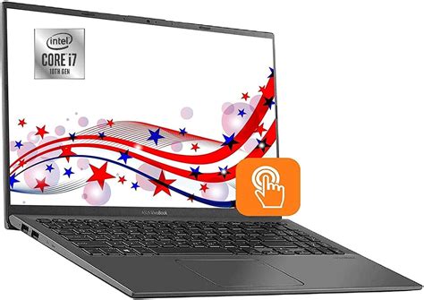 Buy Asus Vivobook 15.6'' FHD Touchscreen Laptop, Intel 10th Gen Quad ...