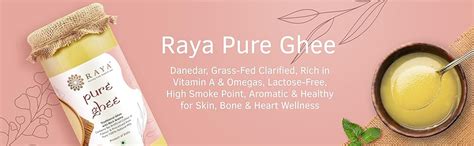 RAYA Traditional Pure Ghee (200 ml) – Danedar, Grass-Fed Clarified ...