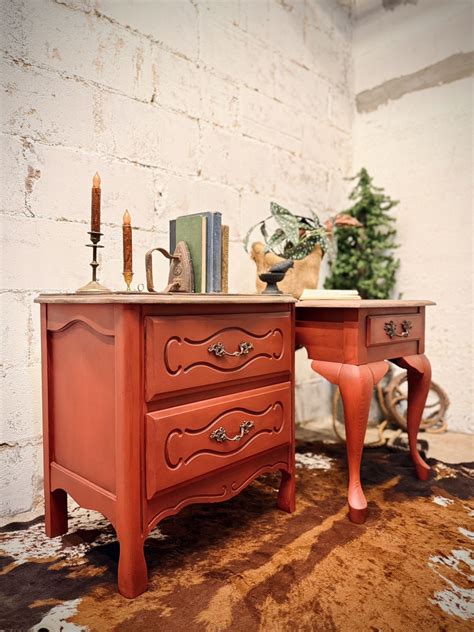 Rustic Farmhouse Red Side Tables/ End Tables for Sale in Dekalb, IL ...