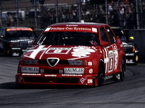 se052, romeo, t i, 1993, racing, race, alfa, 155, dtm, v 6, 720P HD ...