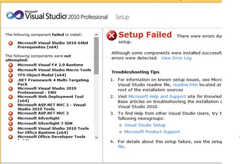 How to Install Visual Studio 2010 Setup 的图像结果