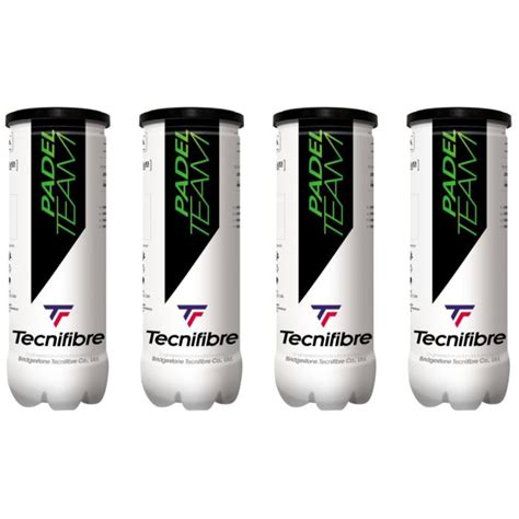 Tecnifibre Padel Team Balls Dozen (4 cans)