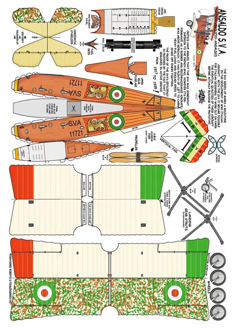 Pin on Paper Craft - Airplane ( Fiddlers Green )