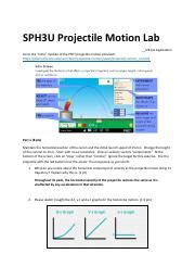 Sph3u Projectile Motion 的图像结果